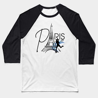 Paris summer games tennis Baseball T-Shirt